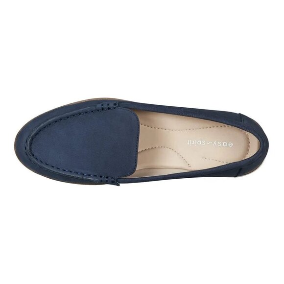 Easy Spirit Women's Shutter Loafer, Navy Suede, Size 11 - Picture 2 of 5